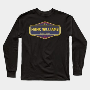 Hank Williams Long Sleeve T-Shirt